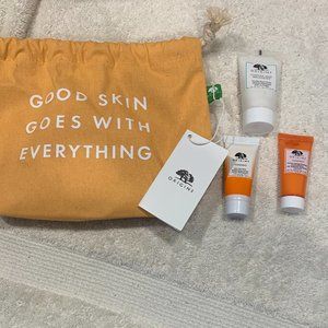 Origins Ginzing / Check & Balances Set, Serum, Moisturizer, Face Wash